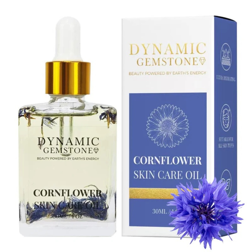 Dynamic Gemstones Cornflower Face Oil - 30ml